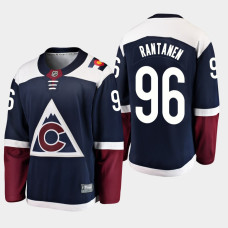 Colorado Avalanche Mikko Rantanen #96 Alternate Youth Breakaway Player Fanatics Branded Blue Jersey